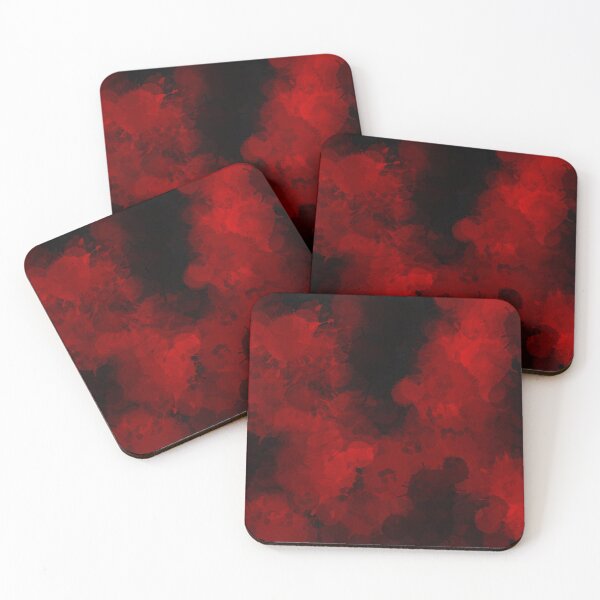 Item preview, Red and Black Marble  designed and sold by Fandom-Finesse.