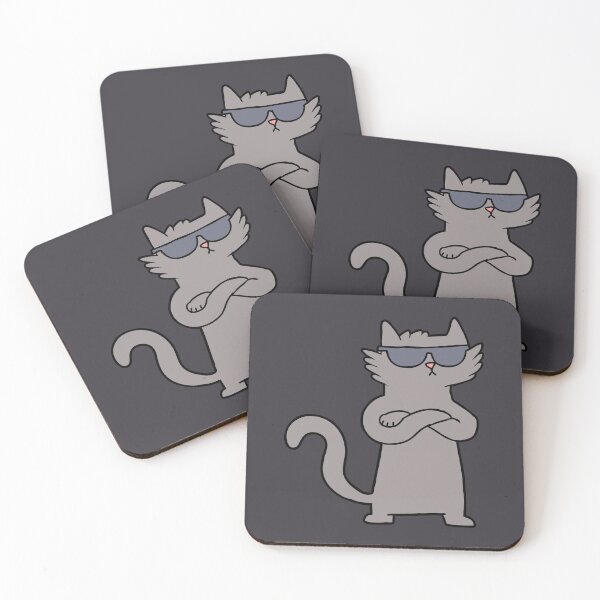 Item preview, cool cat  designed and sold by studioix.