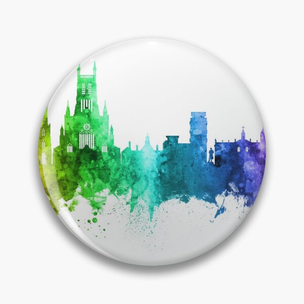 Item preview, Worcester England Skyline designed and sold by ArtPrints.