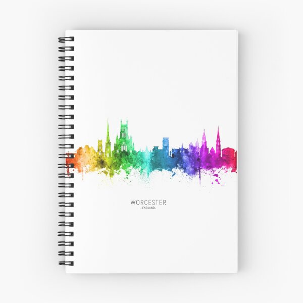 Item preview, Worcester England Skyline designed and sold by ArtPrints.