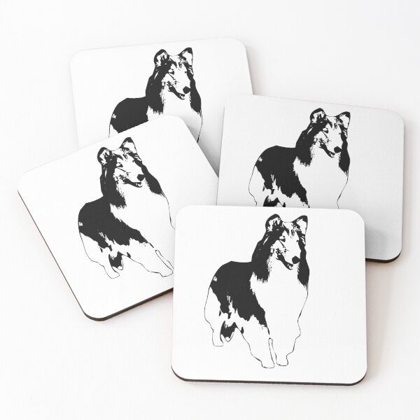Item preview, Rough Collie Minimalist designed and sold by Elarex.