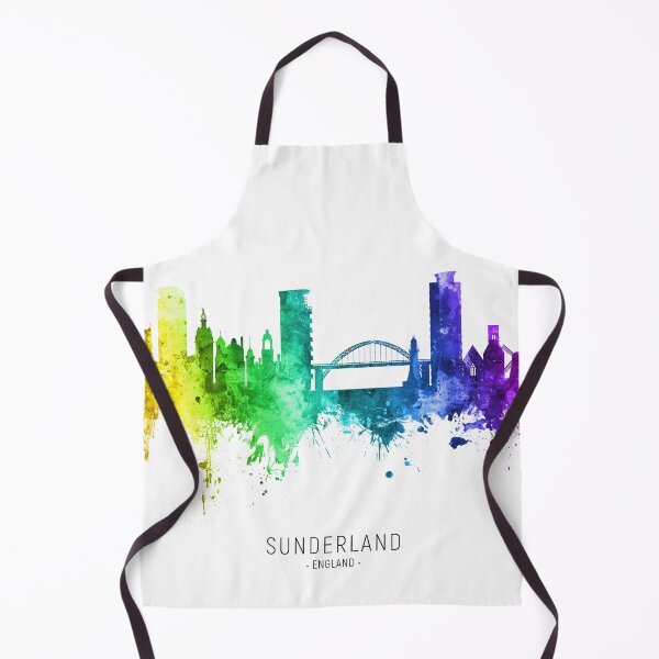 Item preview, Sunderland England Skyline designed and sold by ArtPrints.