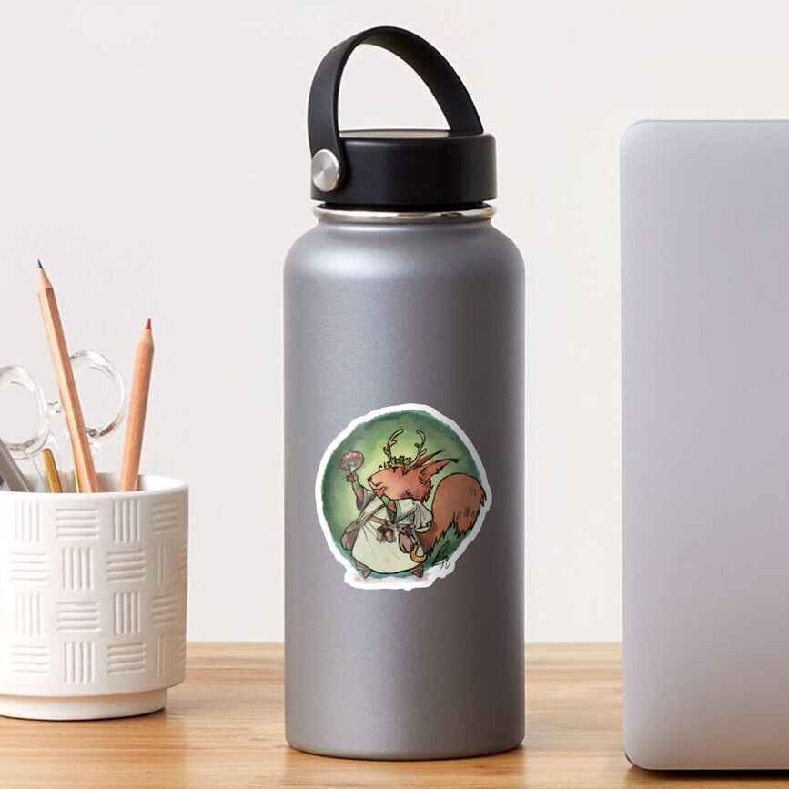Cute RPG druid / shaman Sticker