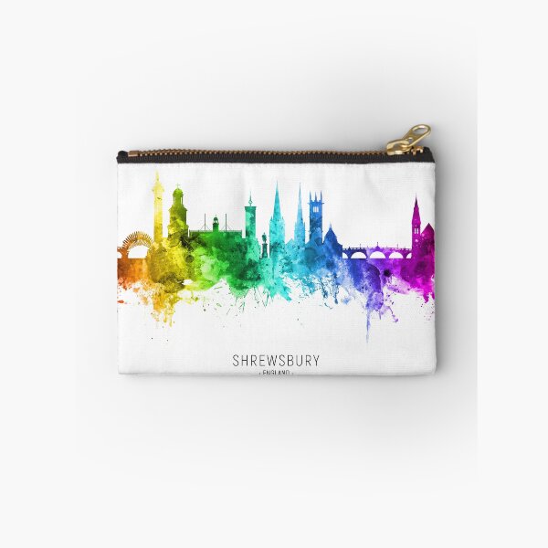 Item preview, Shrewsbury England Skyline designed and sold by ArtPrints.