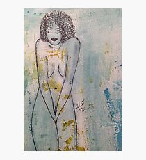 A Little SHY... not Ashamed Photographic Print