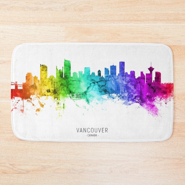 Artikelvorschau, Vancouver Canada Skyline entworfen und verkauft von ArtPrints.