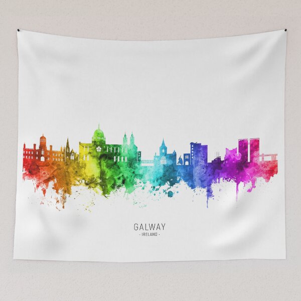Item preview, Galway Ireland Skyline designed and sold by ArtPrints.