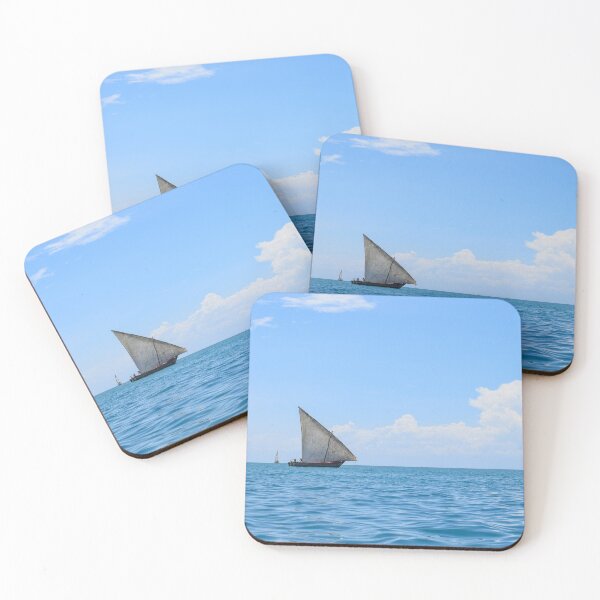 Item preview, African Boat in Indian Ocean Zanzibar Tanzania designed and sold by Anastasia Kaneva.