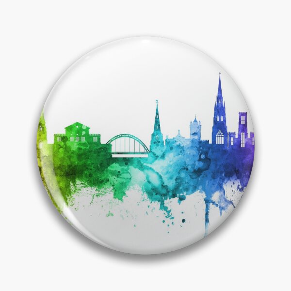Item preview, Cheltenham England Skyline designed and sold by ArtPrints.