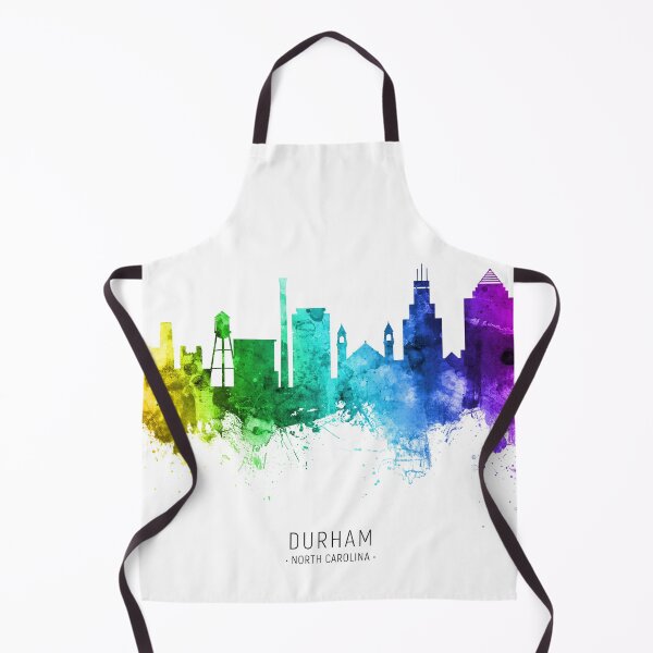 Item preview, Durham North Carolina Skyline designed and sold by ArtPrints.