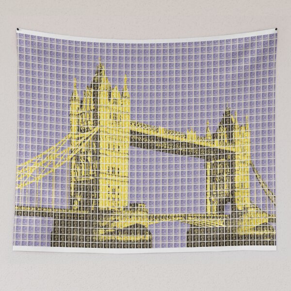 Item preview, Tower Bridge - Violet designed and sold by Gary Hogben.