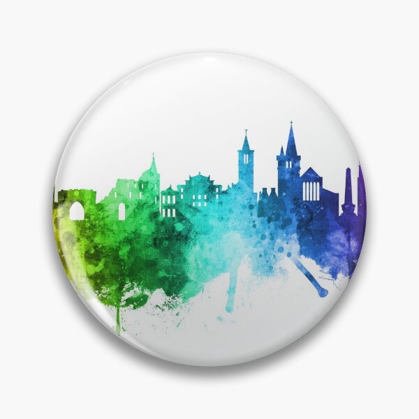 Artikelvorschau, St Andrews Scotland Skyline entworfen und verkauft von ArtPrints.