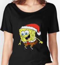 Spongebob Christmas Women's Relaxed Fit T-Shirt