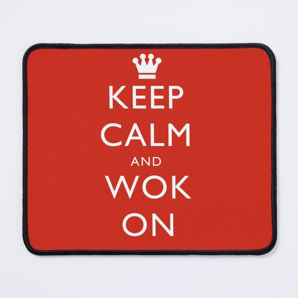 Item preview, Keep Calm and Wok On - Wok  designed and sold by CrazyBichAsian.