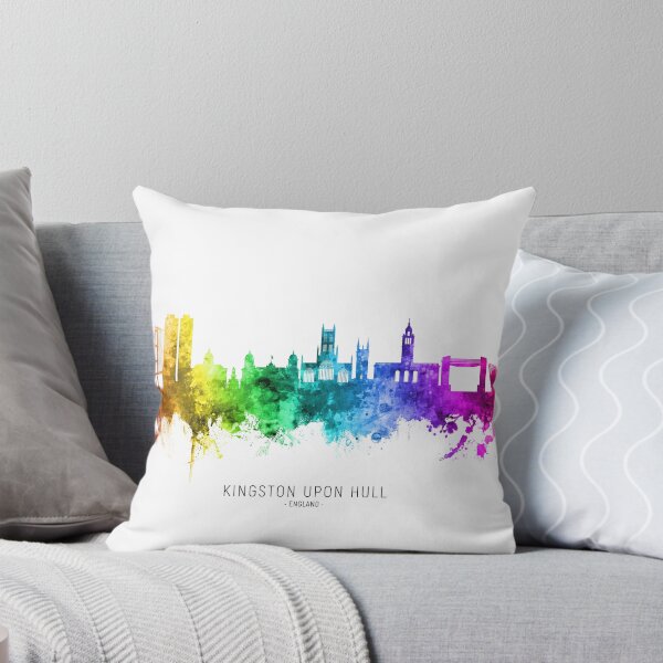 Item preview, Kingston upon Hull England Skyline designed and sold by ArtPrints.