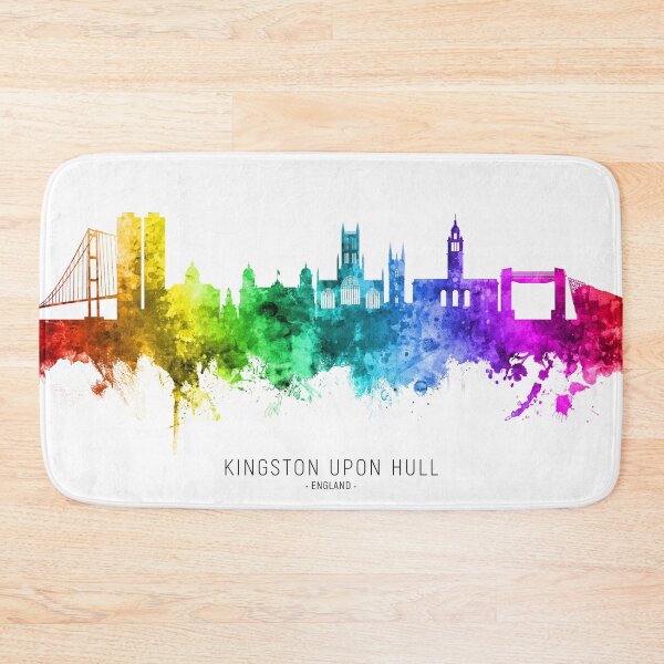 Item preview, Kingston upon Hull England Skyline designed and sold by ArtPrints.