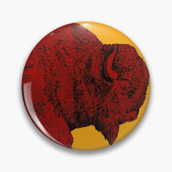 Item preview, Bison (red) designed and sold by CtlAltDel.