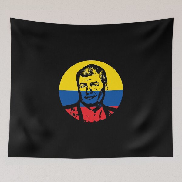 Item preview, Rafael Correa Ecuador Stencil designed and sold by RevolutionInPaint.