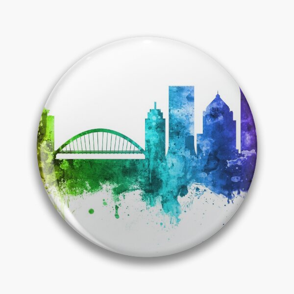 Artikelvorschau, Rochester New York Skyline entworfen und verkauft von ArtPrints.