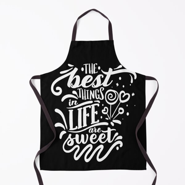 Item preview, The Best Things In Life Are Sweet Dark Edition - Love Quote designed and sold by Karnefa.