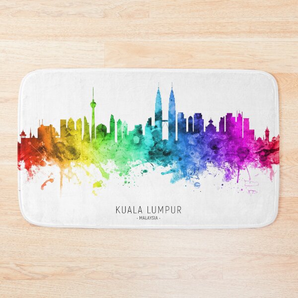 Item preview, Kuala Lumpur Malaysia Skyline designed and sold by ArtPrints.