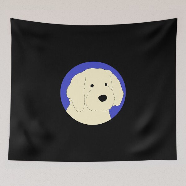 Item preview, Toy Poodle Cartoon designed and sold by RevolutionInPaint.