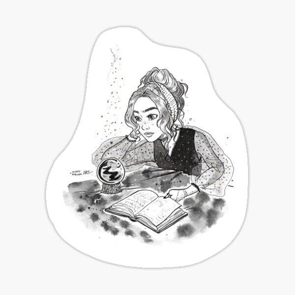 CRYSTAL BALL Sticker