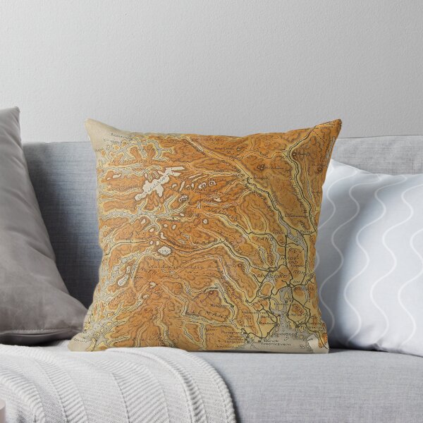 Item preview, Vintage Map of Norway (1914) designed and sold by BravuraMedia.
