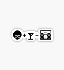 Pre-party Formula Sticker