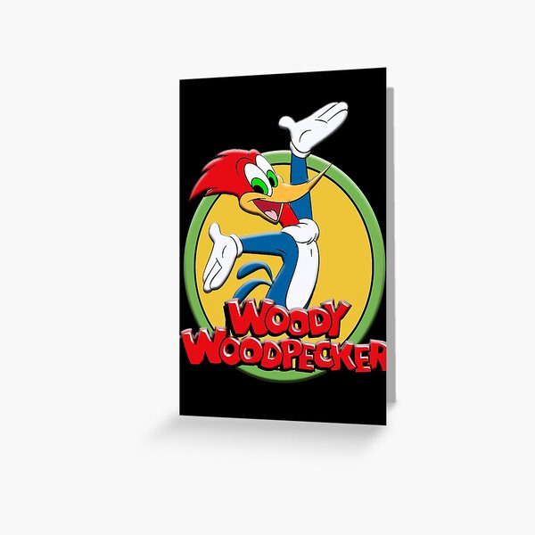 Woody Woodpecker Greeting Cards Redbubble