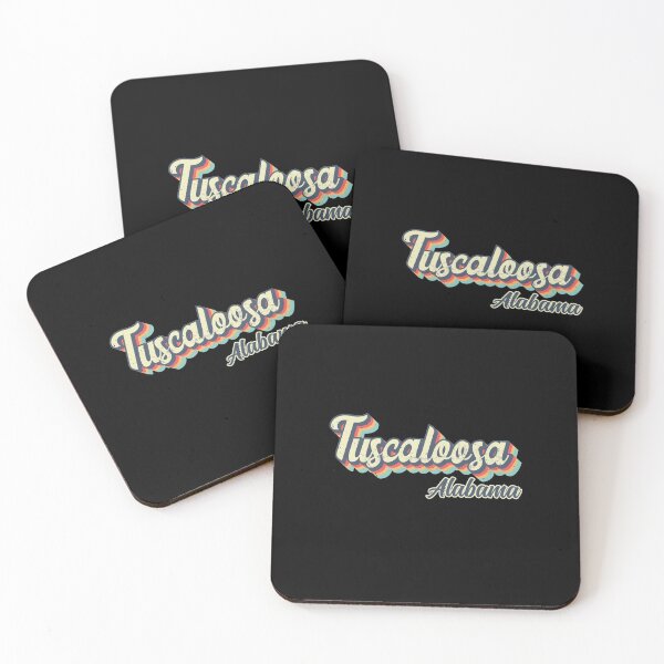 Item preview, Tuscaloosa city Alabama Retro Vintage 70s rainbow designed and sold by Teelogic.