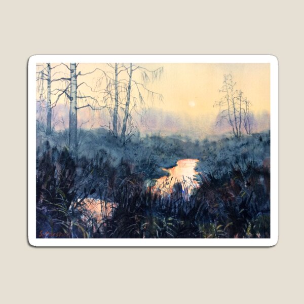 Sunset on Skipwith Common Magnet