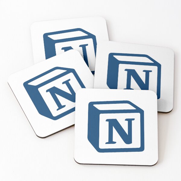 Item preview, Notion Logo Dark Blue designed and sold by PeterPrv.