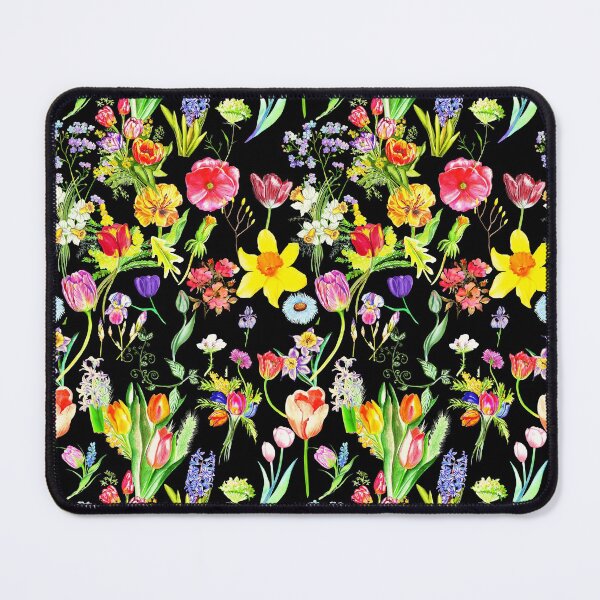 Item preview, A Meadow of Fragrant Spring Flowers in Watercolor designed and sold by MyQueendom.