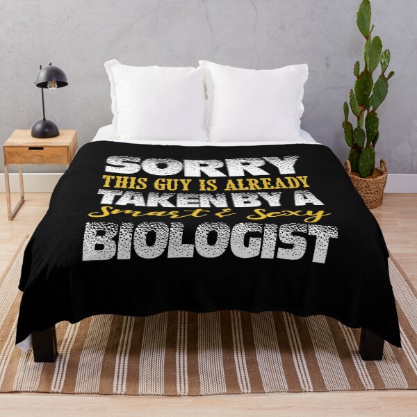 Item preview, Sorry This Guy Is Already Taken By A Smart & Sexy Biologist designed and sold by AuroraApparel.