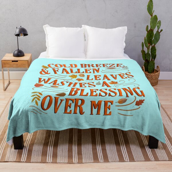 Item preview, Cold Breeze And Fallen Leaves Washes A Blessing Over Me , I Love Fall designed and sold by MJDezigns.
