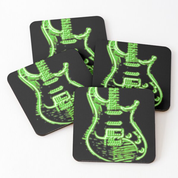 Item preview, Guitar 37 Neon Green Essential  designed and sold by AncoCustom.