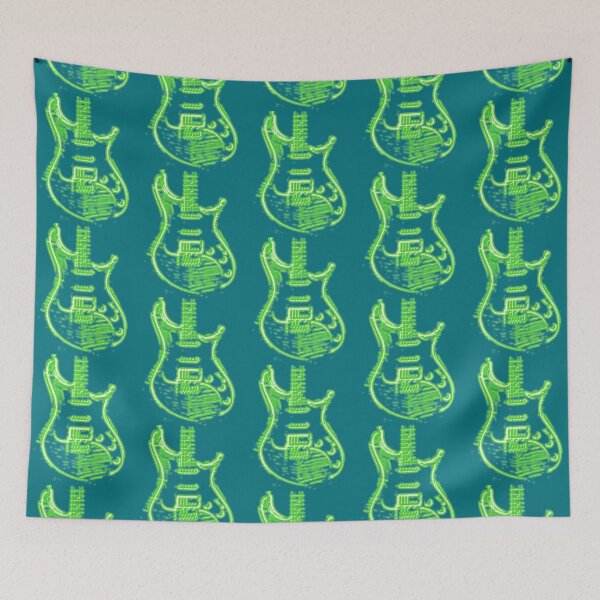 Item preview, Guitar 37 Neon Green Essential  designed and sold by AncoCustom.