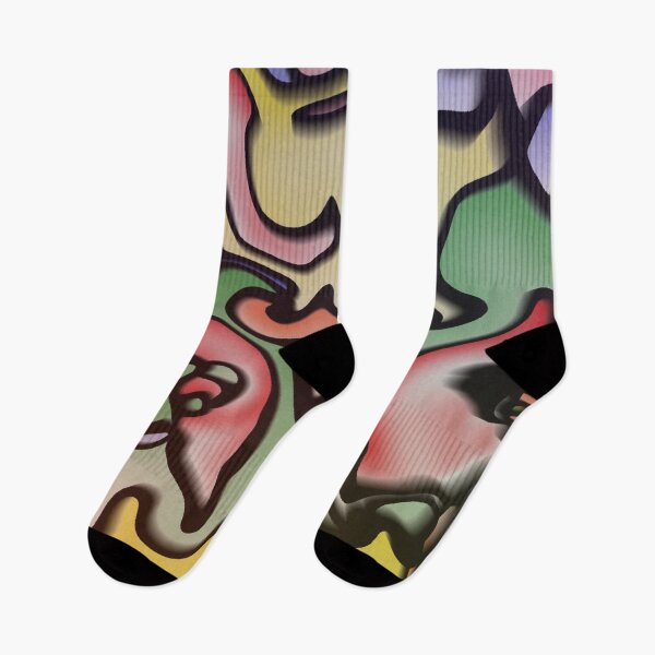 Item preview, Cutting some shapes colourful abstract designed and sold by rich-jam.