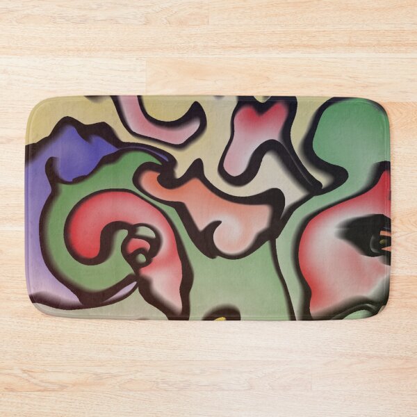 Item preview, Cutting some shapes colourful abstract designed and sold by rich-jam.