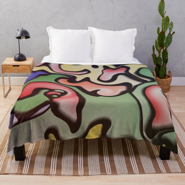Item preview, Cutting some shapes colourful abstract designed and sold by rich-jam.