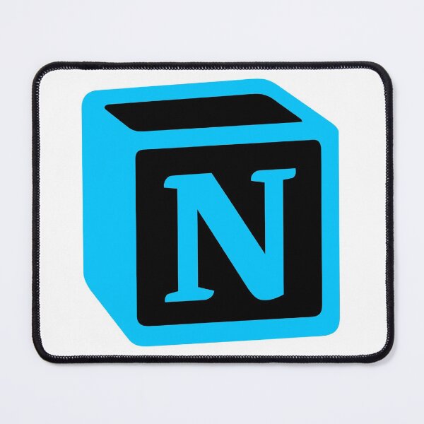 Item preview, Notion Logo Neon Blue designed and sold by PeterPrv.