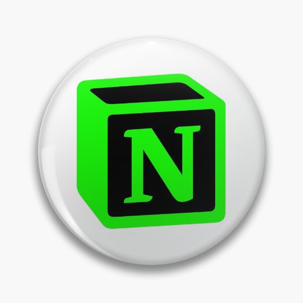 Item preview, Notion Logo Neon Green designed and sold by PeterPrv.