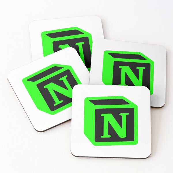 Item preview, Notion Logo Neon Green designed and sold by PeterPrv.