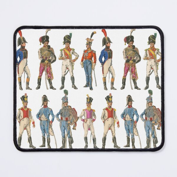 Item preview, Napoleonic naples army uniform plates designed and sold by Phil-Robinson.