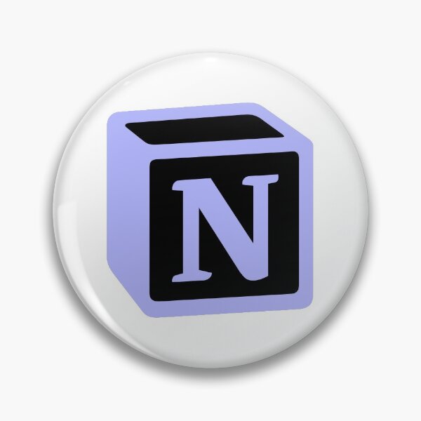 Item preview, Notion Logo Neon Grey designed and sold by PeterPrv.