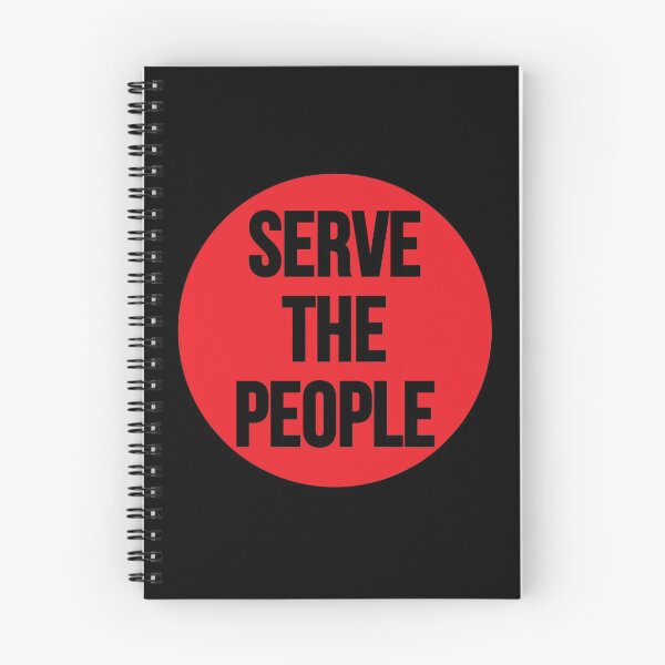 Item preview, Serve The People Mao Quote designed and sold by RevolutionInPaint.