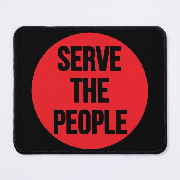 Item preview, Serve The People Mao Quote designed and sold by RevolutionInPaint.