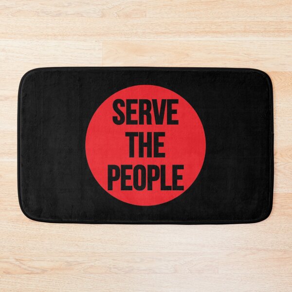 Item preview, Serve The People Mao Quote designed and sold by RevolutionInPaint.