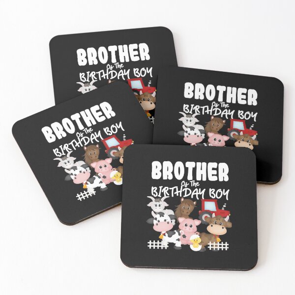 Item preview, Farm Animals Barnyard Farm House Brother Of The Birthday Boy  designed and sold by amberlynmw.